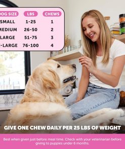 10 in 1 Multivitamin + Hip & Joint Health Soft Chew Supplement Virtual Bundle - Dog Vitamins - Glucosamine Chondroitin, Omegas, Turmeric and MSM for Overall Dog Health, Joint...