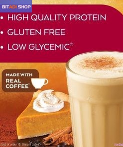 Atkins Pumpkin Spice Latte,15g Protein,3g Net Carbs,1g Sugar,Low Glycemic,Keto Friendly,(Pack of 24) - BITADI 21 Atkins Pumpkin Spice Latte,15g Protein,3g Net Carbs,1g Sugar,Low Glycemic,Keto Friendly,(Pack of 24) - BITADI - Image 4