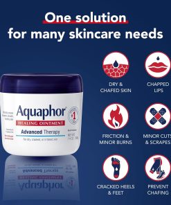 Aquaphor Advanced Therapy Healing Ointment Skin Protectant, 14 OZ-Bitadi