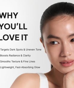 Arencia Vitamin C Booster Shot Serum with Glutathione, Niacinamide and Vitamin E for Dark Spot Care, Fine Lines & Wrinkles, Glass Skin, Korean Skincare 30ml/1.01 fl.oz