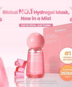 BIODANCE Collagen Peptides Jelly Serum Mist, Hydrating Face Mist, Plumping, Anti-Aging Face Spray, Sprayable Hydrogel, Travel Essentials & Self Care Gifts for Women, Korean Skin...-Bitadi