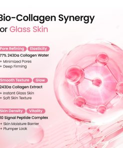 BIODANCE Collagen Peptides Jelly Serum Mist, Hydrating Face Mist, Plumping, Anti-Aging Face Spray, Sprayable Hydrogel, Travel Essentials & Self Care Gifts for Women, Korean Skin...-Bitadi