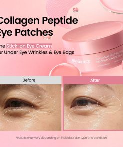BIODANCE Hydrogel Eye Patches for Under Eye - Collagen Peptide, Anti Wrinkle & Fine Lines (60 Count)