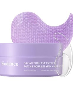 BIODANCE Hydrogel Eye Patches for Under Eye - Collagen Peptide, Anti Wrinkle & Fine Lines (60 Count)