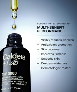 Caldera + Lab The Good | Men's Anti-Aging Rich Facial Serum, 1 Fl Oz 20 Caldera + Lab The Good | Men's Anti-Aging Rich Facial Serum, 1 Fl Oz