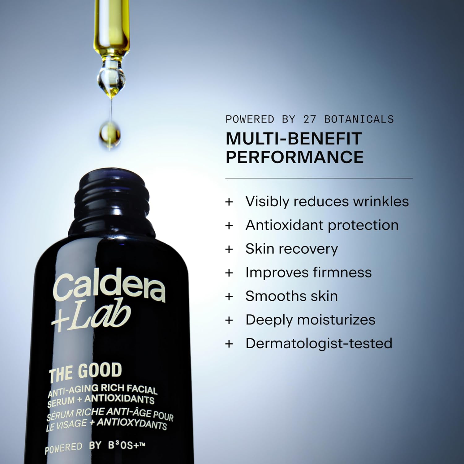 Caldera + Lab The Good | Men's Anti-Aging Rich Facial Serum, 1 Fl Oz 13 Caldera + Lab The Good | Men's Anti-Aging Rich Facial Serum, 1 Fl Oz
