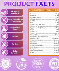 Carmelie Dog Allergy Chews + Carmelie 24 in 1 Dog Multivitamin Chewable - 400 Treats - Seasonal Allergy Relief + Dog Vitamins for Hip & Joint, Skin & Coat, Immune Health...