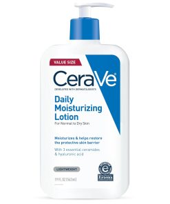 CeraVe Daily Moisturizing Lotion, Face and Body Lotion, Skin care, 19oz