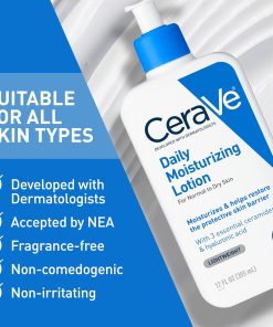 CeraVe Daily Moisturizing Lotion, Face and Body Lotion, Skin care, 19oz