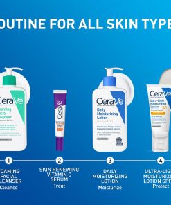 CeraVe Daily Moisturizing Lotion, Face and Body Lotion, Skin care, 19oz