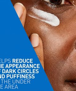 CeraVe Eye Repair Cream, Hyaluronic Acid Eye Cream for Dark Circles, 0.5oz-Bitadi