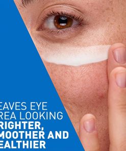 CeraVe Eye Repair Cream, Hyaluronic Acid Eye Cream for Dark Circles, 0.5oz-Bitadi