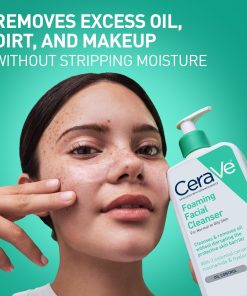 CeraVe Foaming Facial Cleanser, Face Wash for Oily Skin, 16fl oz