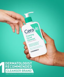 CeraVe Foaming Facial Cleanser, Face Wash for Oily Skin, 19oz-Bitadi