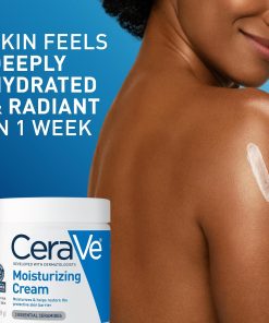 CeraVe Moisturizing Cream, Face & Body Moisturizer for Dry Skin, 19oz