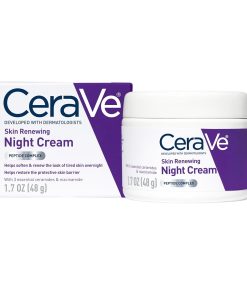 CeraVe Night Cream, Facial Moisturizer with Peptides & Niacinamide, 1.7oz
