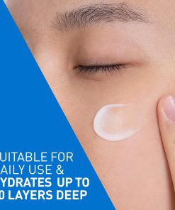CeraVe PM Daily Facial Moisturizer, Skin Care for Dry Skin, Oil-Free, 3oz