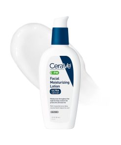 CeraVe PM Daily Facial Moisturizer, Skin Care for Dry Skin, Oil-Free, 3oz