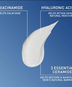 CeraVe PM Daily Facial Moisturizer, Skin Care for Dry Skin, Oil-Free, 3oz