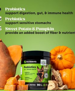 Digestive Probiotics for Dogs + 10 in 1 Multivitamin Soft Chew Supplement Virtual Bundle - Dog Vitamins - Probiotics, Pumpkin, Digestive Enzyme for Dogs, Dog Vitamins for... 22 Digestive Probiotics for Dogs + 10 in 1 Multivitamin Soft Chew Supplement Virtual Bundle - Dog Vitamins - Probiotics, Pumpkin, Digestive Enzyme for Dogs, Dog Vitamins for...