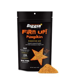 Diggin’ Your Dog, Firm Up Original Pumpkin Super Dog & Cat Supplement, 1 Ounce