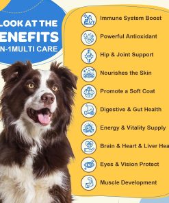 Dog Multivitamin Powder with Freeze-Dried Chews