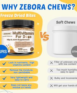 Dog Multivitamin Powder with Freeze-Dried Chews