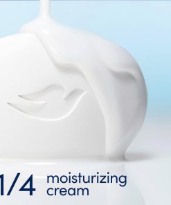 Dove Beauty Bar Soap Sensitive, 8 Bars for Sensitive Skin, Fragrance Free and Hypoallergenic 3.75 oz-Bitadi