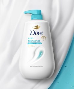 Dove Body Wash Antibacterial For All Skin Types 30.6 oz Pump, Sulfate Free-Bitadi