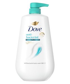 Dove Body Wash Antibacterial For All Skin Types 30.6 oz Pump, Sulfate Free