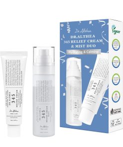 Dr.Althea 345 Relief Cream & Mist Duo, Korean Vegan Skin Care Set