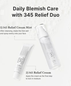 Dr.Althea 345 Relief Cream & Mist Duo, Korean Vegan Skin Care Set-Bitadi