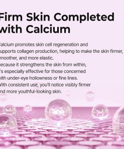 Dr.Melaxin Calcium Intense Firming Cream with Collagen & Elastin, Lifting & Volumizing Face Cream for Sagging Skin, Niacinamide for Plumping Care, 1.69 fl.oz-Bitadi