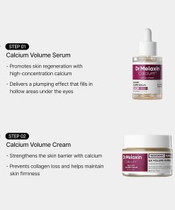 Dr.Melaxin Calcium Intense Firming Cream with Collagen & Elastin, Lifting & Volumizing Face Cream for Sagging Skin, Niacinamide for Plumping Care, 1.69 fl.oz-Bitadi