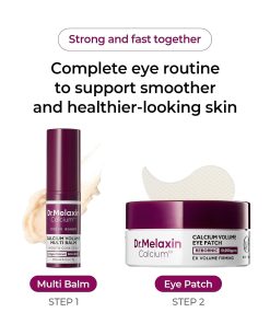 Dr.Melaxin Collagen Multi Balm Stick, Calcium & Adenosine Korean Wrinkle Stick for Eye, Neck & Face, Firming Collagen Stick, Under Eye Balm for Dark Circles & Depuffing, Korean...