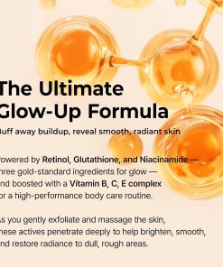 Dr.Melaxin Peel Shot Kojic Acid Turmeric Body Exfoliator Spray 6.76 fl.oz - AHA PHA Niacinamide Body Scrub for KP Bumps, Dark Spots, Uneven Skin Tone, Dead Skin, Korean Skin Care-Bitadi