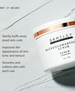 DRMTLGY Microdermabrasion Scrub | Gentle Facial Exfoliating Scrub-Bitadi