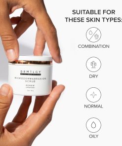 DRMTLGY Microdermabrasion Scrub | Gentle Facial Exfoliating Scrub-Bitadi