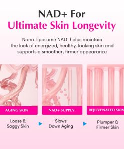 EQQUALBERRY NAD+ Peptide Boosting Cream – NAD+ 5% & 13 Peptides Anti-Aging Korean Skincare Face & Body Cream | Firming & Lifting Pink Neck Cream for Sagging Skin (1.69 fl.oz /...-Bitadi