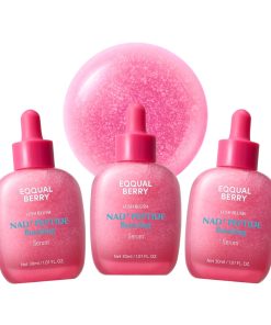 EQQUALBERRY NAD+ Peptide Boosting Serum | 14 Peptide Serum for Face, Neck & Body | Vegan Collagen & Pink Serum for Anti-Aging, Firming & Lifting | Korean Skincare (1.01 oz / 30ml)
