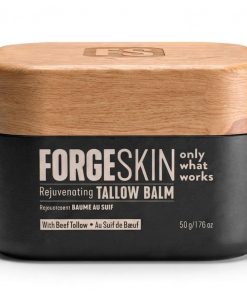 Forge Skin Beef Tallow Balm Skin Moisturizer for Men, Anti Aging Wrinkle Defense - Face & Body Skincare Hydration Cream, 100% Grass-Fed Lotion, Paraben-Free, Helps Minimize Look...