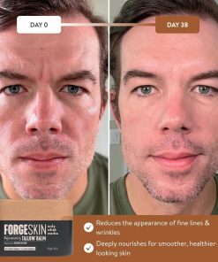 Forge Skin Beef Tallow Balm Skin Moisturizer for Men, Anti Aging Wrinkle Defense - Face & Body Skincare Hydration Cream, 100% Grass-Fed Lotion, Paraben-Free, Helps Minimize Look...-Bitadi