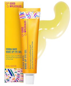 Good Molecules Yerba Mate Wake Up Eye Gel, Caffeine Under Eye Cream, 15 ml