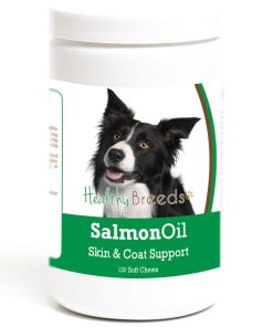 Healthy Breeds Border Collie Salmon Oil Soft Chews 120 Count