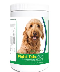 Healthy Breeds Doberman Pinscher Multi-Tabs Plus Chewable Tablets 180 Count (Pack of 2)