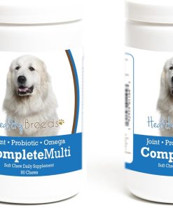 Healthy Breeds Great Pyrenees All in One Multivitamin Soft Chew 90 Count (Pack of 2)