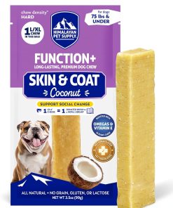 Himalayan Dog Chew, Function+ Skin & Coat, Hard Chew for Large & XL Dogs