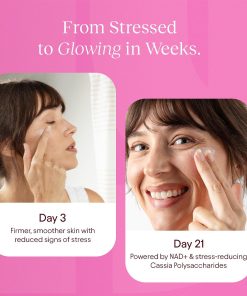 JIYU NAD+ Hydrating Face Moisturizer – Korean Anti-Aging Cream for Radiant, Firm & Smooth Skin – Deeply Hydrating & Brightening Daily Moisturizer Cream for Face and Body, All...-Bitadi