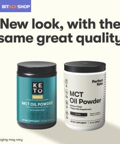 Perfect Keto Bundle, MCT Oil Powder Vanilla + Ketone Test Strips - BITADI - Image 5