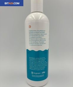 Dogtopia Keto-Dog Medicated 12oz Shampoo for Dogs and Pets – Hint of Mint Scent | Therapeutic Medicated Shampoo with Moisturizing Colloidal Oatmeal | Soothes and Relieves Irritated Skin - BITADI - Image 4